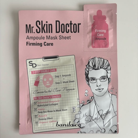 banila co. Other - banila co. Mr. Skin Doctor Ampoule Mask Sheet Firming Care